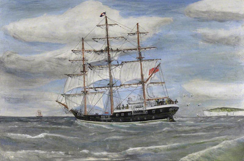 City of Adelaide, 1864, Crossing the Bar, oil on canvas, by A. J. S. Morrison, 1992, Scottish Maritime Museum (artuk.org)