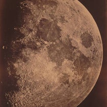 “Moon, March 6, 1865,” albumen silver print from an original negative by Lewis M. Rutherfurd, Mar. 6, 1865, Hallmark Collection, Nelson-Atkins Museum of Art, Kansas City (art.nelson-atkins.org)