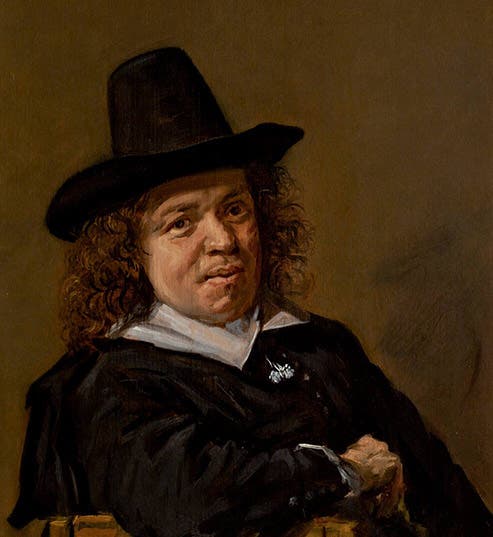 Portrait of Frans Post, by Frans Hals, oil on panel, 1655, Worcester Art Museum (worcester.emuseum.com)