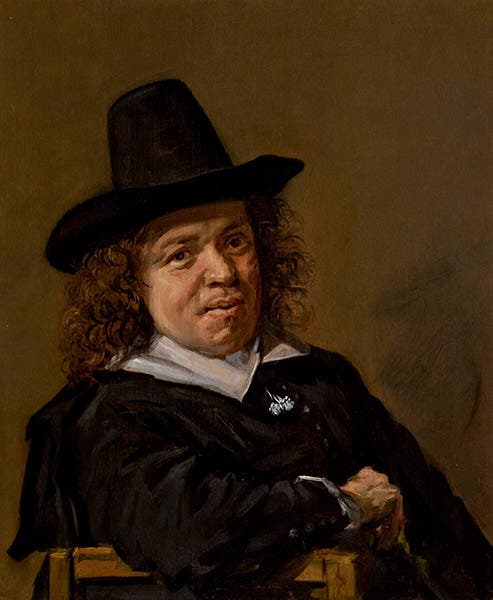 Portrait of Frans Post, by Frans Hals, oil on panel, 1655, Worcester Art Museum (worcester.emuseum.com)