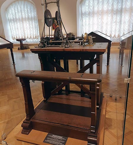 Copying lathe built by Andrey Nartov for Peter the Great, 1721, now in the Hermitage Museum (Wikimedia commons)