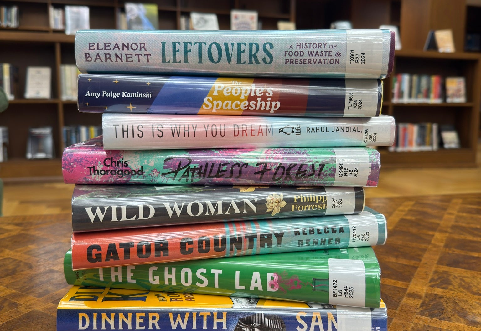 Casual Reading Collection Book Stack