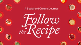 Follow the Recipe exhibition website hero image