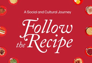 Follow the Recipe exhibition website hero image