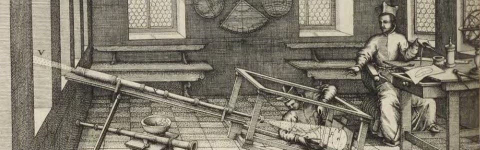 Scheiner, Christoph. Rosa Vrsina: siue, Sol. Bracciani, Apud Andream Phaeum typographum ducalem, 1630, p. 150.