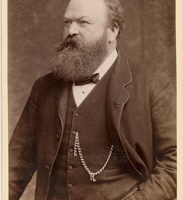 Andrew Ainslie Common, albumen print, <i>carte de visite</i>, 1890s (Royal Society of London)