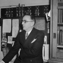 Portrait of Warren Weaver, photograph, 1940, NARA Archives (nara.getarchive.net)