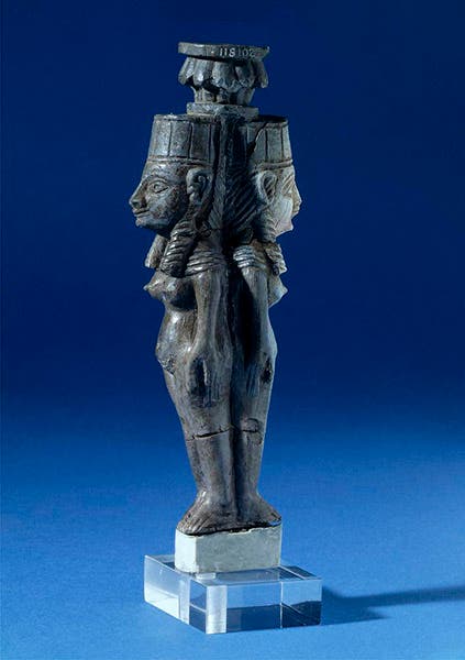 Small sculpture of ivory, a handle of some sort, one of the Nimrud ivories found by William Lotfus at Mosul, 1854-55, British Museum item 118102 (britishmuseum.org)