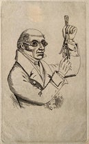 Portrait sketch of Robert Knox, unknown artist and date, Wellcome Collection, London (wellcomecollection.org)