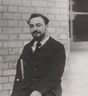 Portrait of André-Louis Debierne, photograph, unknown date, ca 1900 (espci.psl.eu)