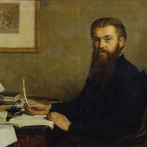 Portrait of William Kingdon Clifford, oil on canvas, by John Collie, 1878, Collection of the Royal Society of London (artuk.org)