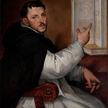 Portrait of Ignazio Danti, in Dominican garb, by Bartolomeo Passarotti, before 1586, Musée des beaux-arts de Brest (Wikimedia commons)