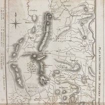 Geological plan and section of the Malvern Hills, engraving accompanying an article by Leonard Horner, “On the mineralogy of the Malvern Hills,” Transactions of the Geological Society of London, vol. 1, 1811 (Linda Hall Library)