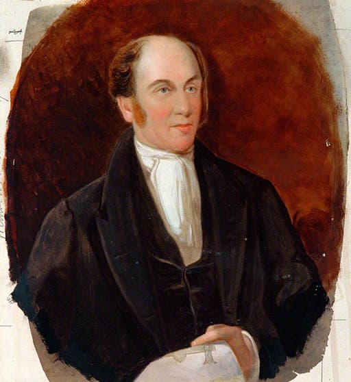 Portrait of Timothy Hackworth, oil on cardboard, unknown artist and date, National Railway Museum (artuk.org)