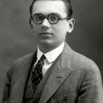 Kurt Gödel, photograph, Vienna, 1925 (Wikimedia commons)