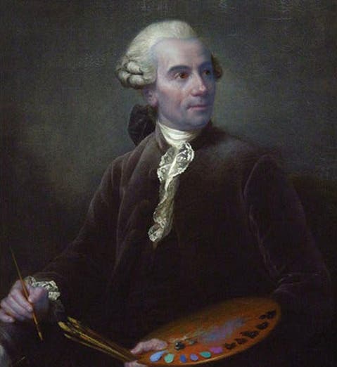 Portrait of Cyano de Bergerac, oil on canvas, unknown artist, 1769, Saussure Museum, Geneva (ArtSwiss.org)