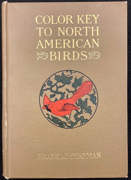 Cover, Color Key to North American Birds, by Frank M. Chapman, rev. ed., 1912 (Linda Hall Library)