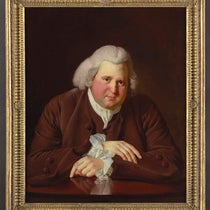 Portrait of Erasmus Darwin, oil on canvas, by Joseph Wright of Derby, 1770, Birmingham Museum and Art Gallery (arthistorynews.com)