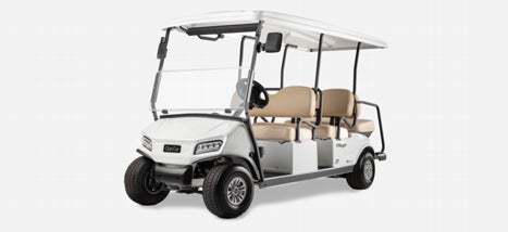 Villager 6 passenger golf cart shuttle