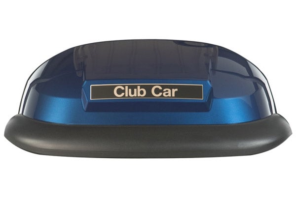 Precendent metallic blue body panel