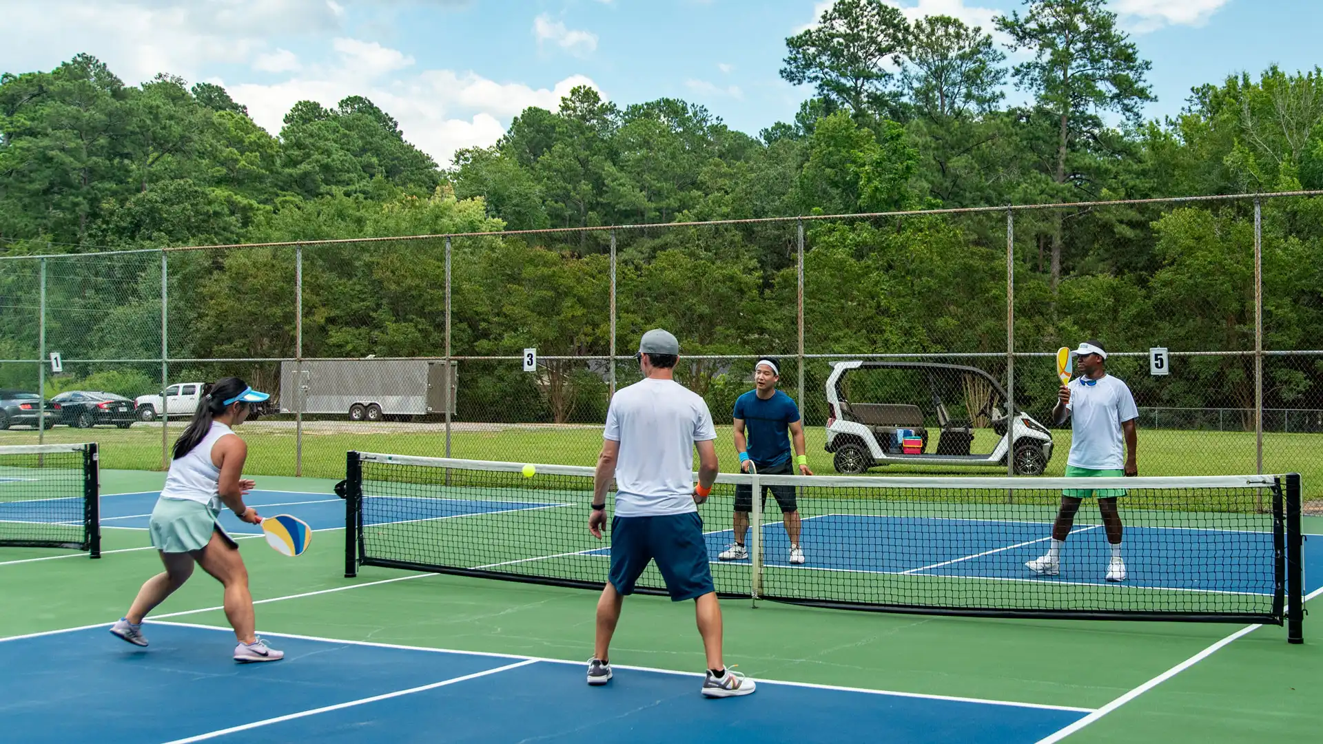CRU pickleball player Image