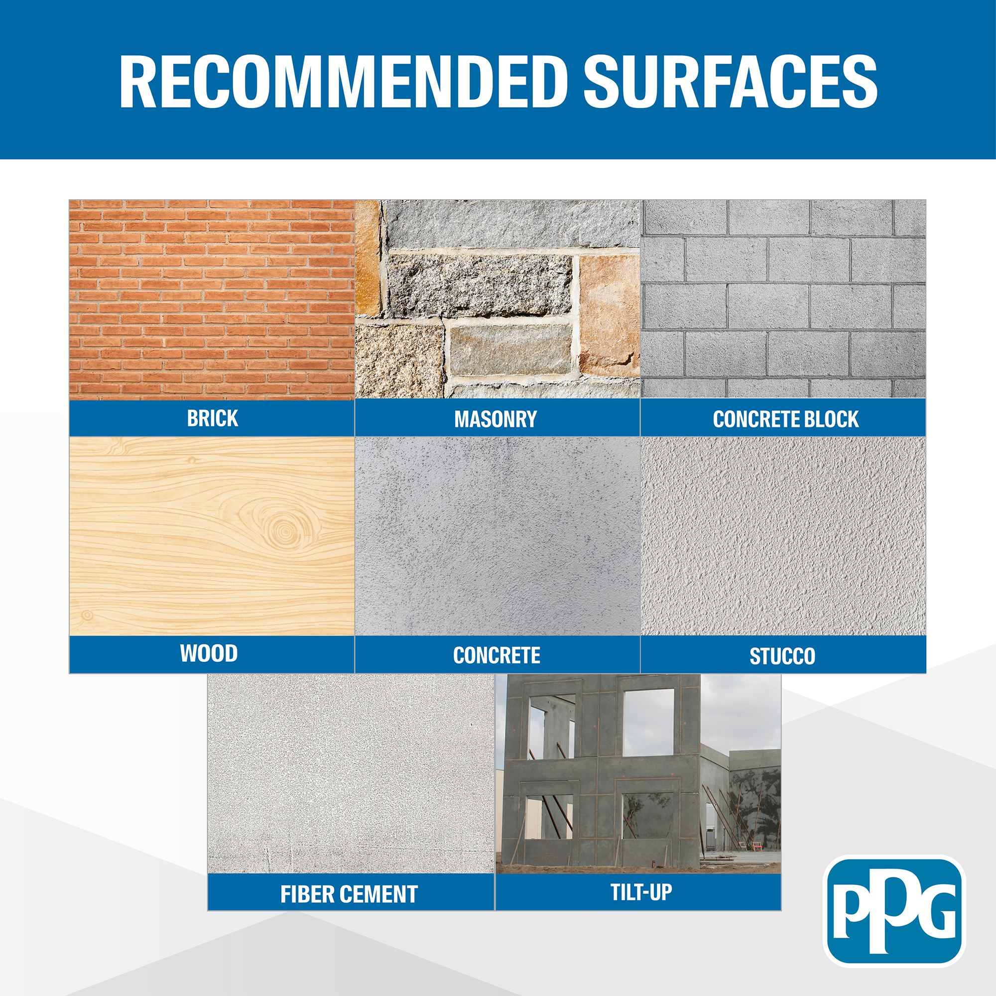 Concrete Stucco Primer Recommended Surfaces